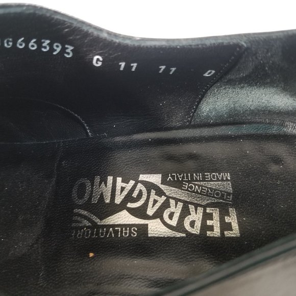 Salvatore Ferragamo Men Wingtip Dress Shoes 11 D - Picture 7 of 8